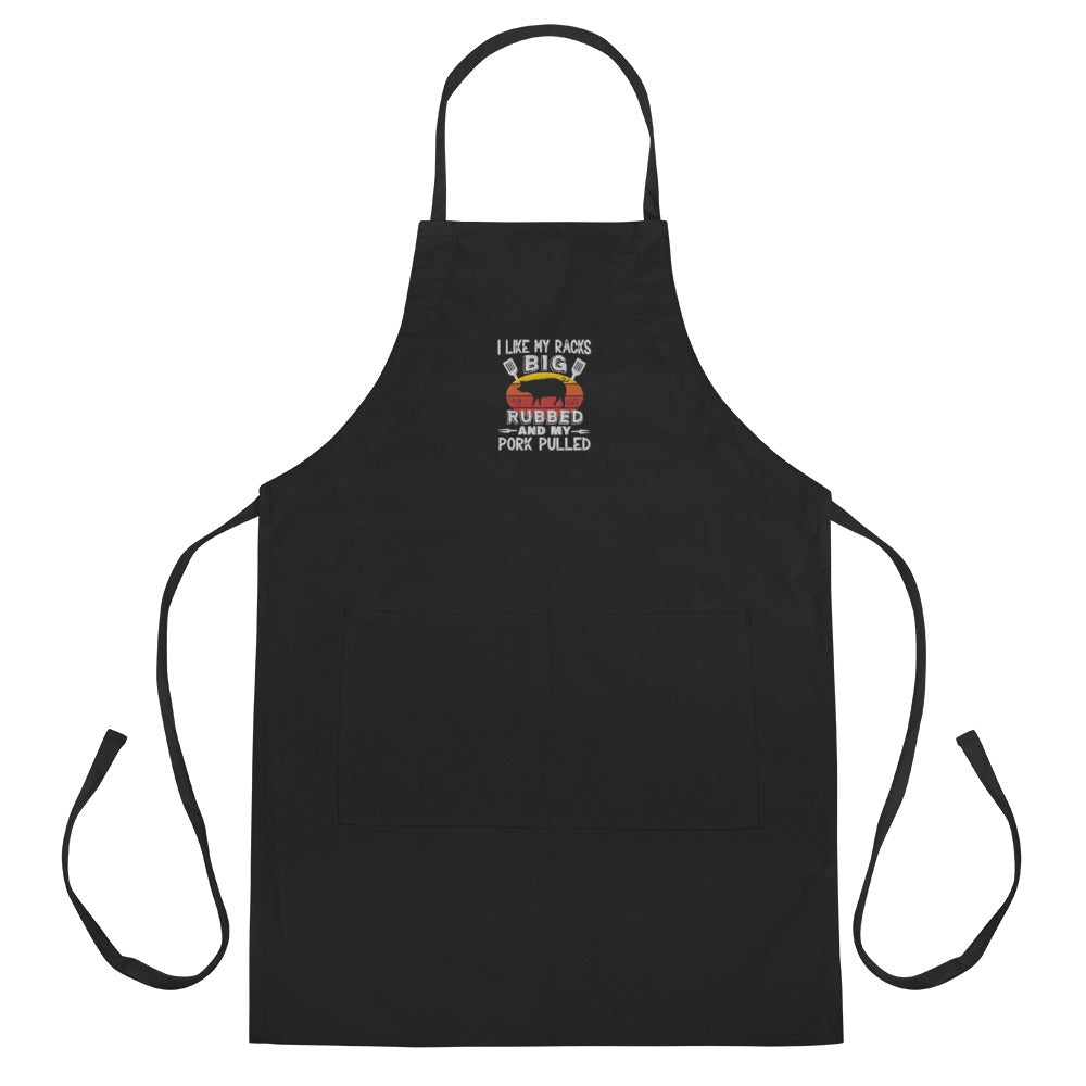 Pork Pulled Embroidered Apron