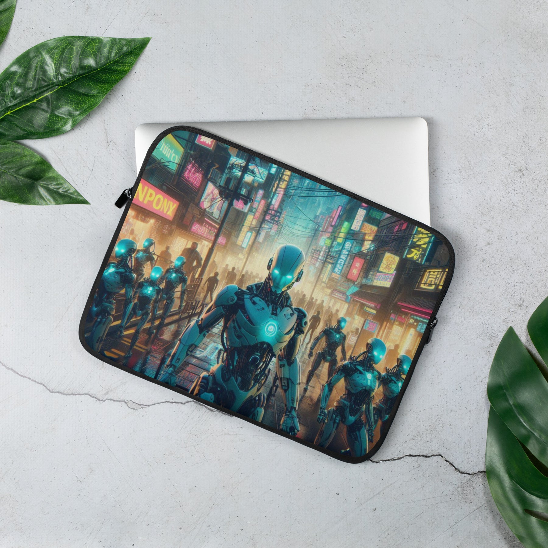 Cyborg Man Laptop Sleeve