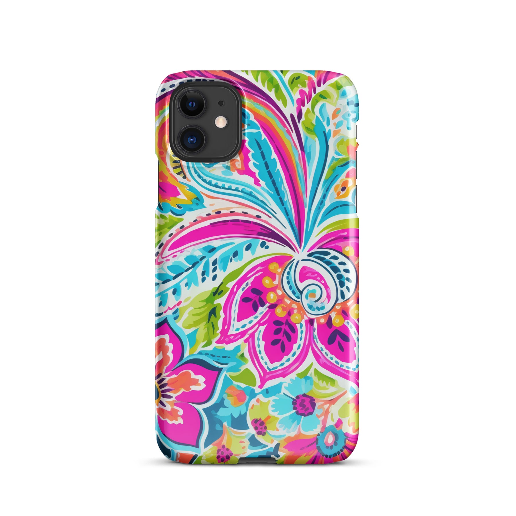 Colorful flowers Snap case for iPhone®