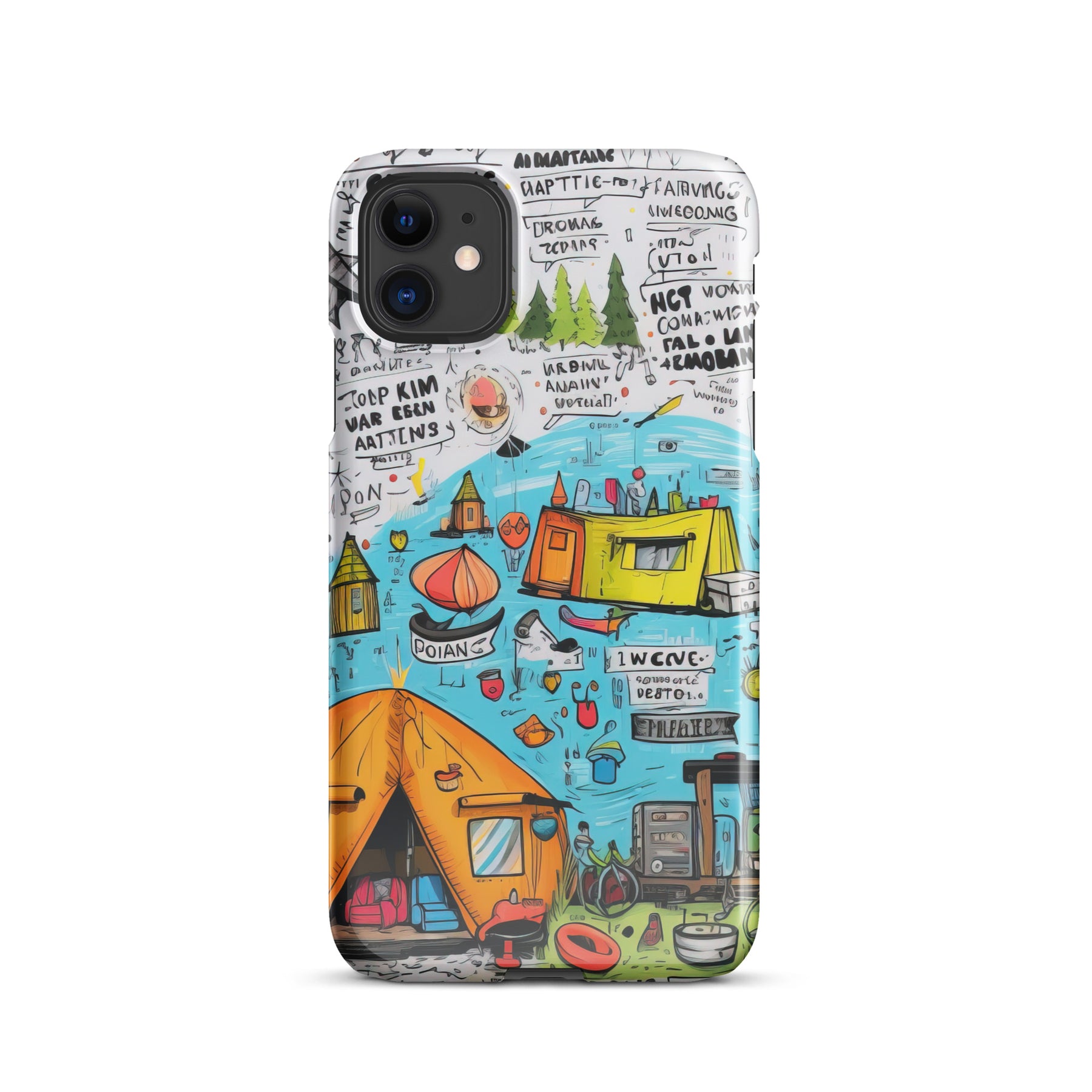 Camping Snap case for iPhone®