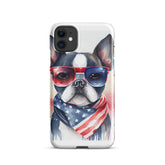 French Bulldog Patriotic Snap case for iPhone®