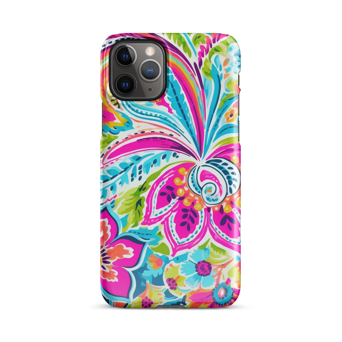 Colorful flowers Snap case for iPhone®