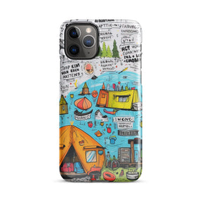 Camping Snap case for iPhone®