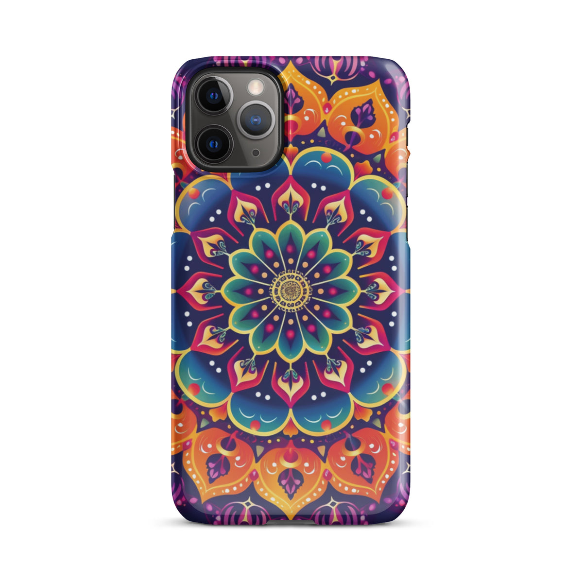 Purple Mandela Snap case for iPhone®