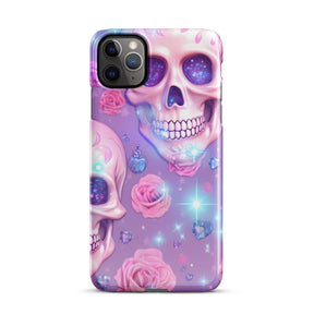 Pink Skull Snap case for iPhone®