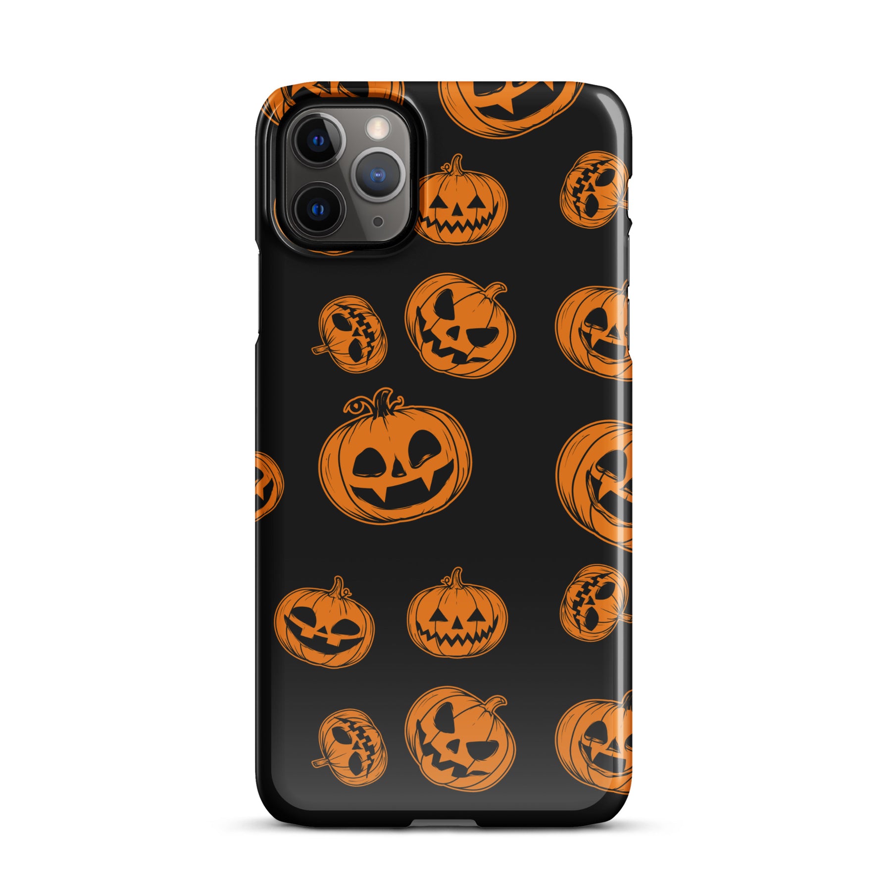 Pumpkin Face Snap case for iPhone®