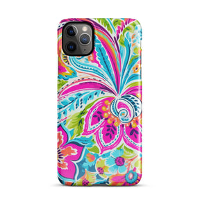 Colorful flowers Snap case for iPhone®