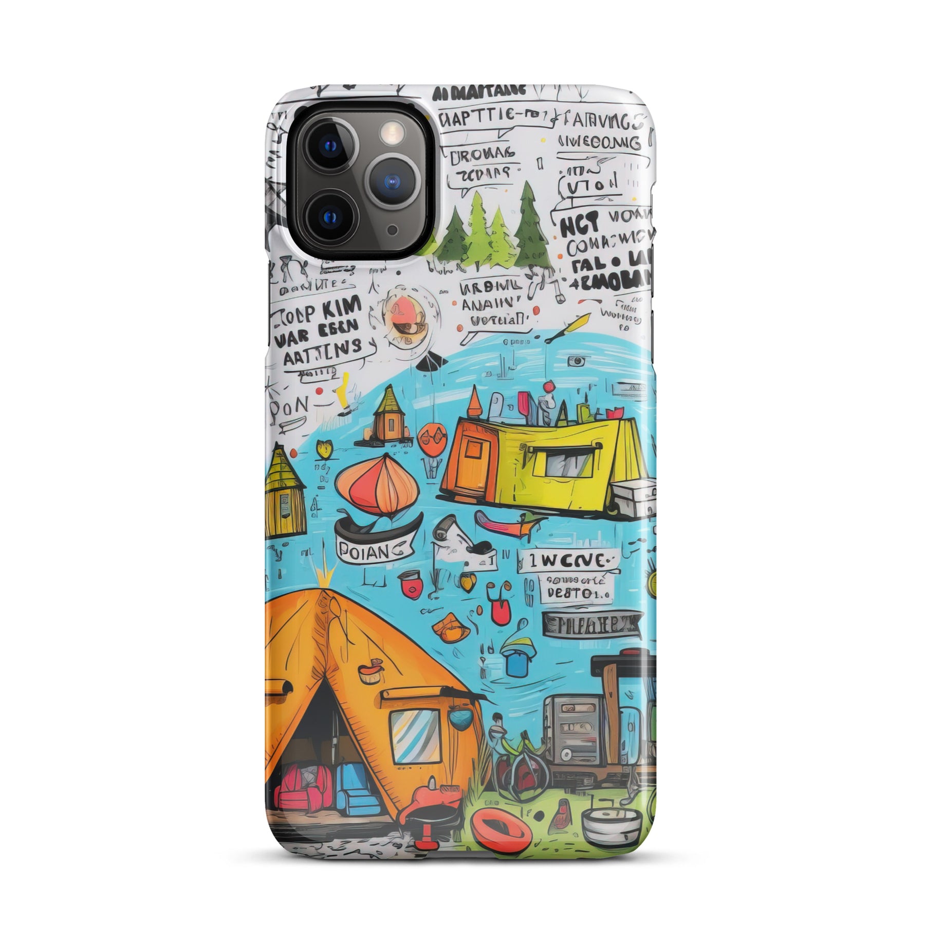 Camping Snap case for iPhone®