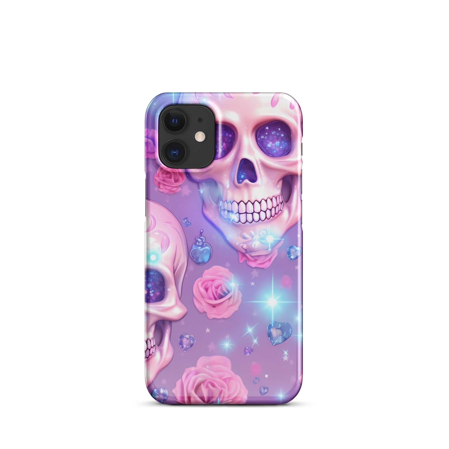 Pink Skull Snap case for iPhone®