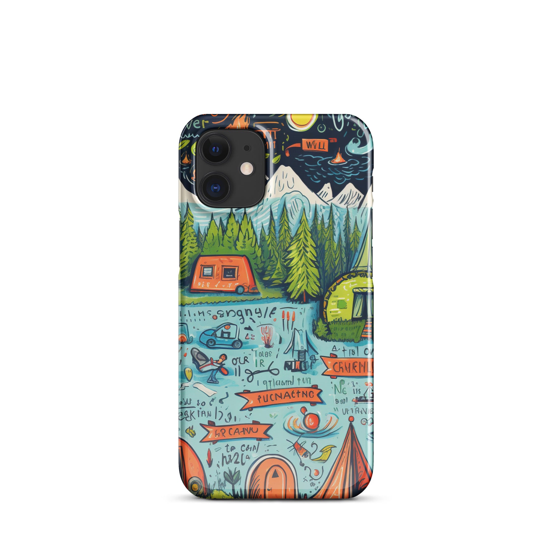 Camping #2 Snap case for iPhone®