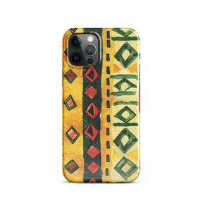 African-Motif Snap case for iPhone®