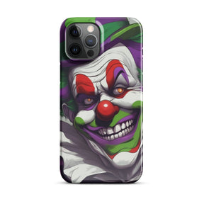 Spooky Clown Snap case for iPhone®