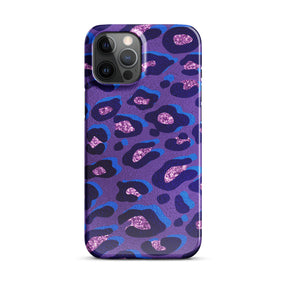 Purple Leopard  Snap case for iPhone®