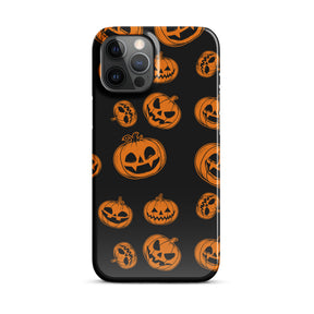 Pumpkin Face Snap case for iPhone®