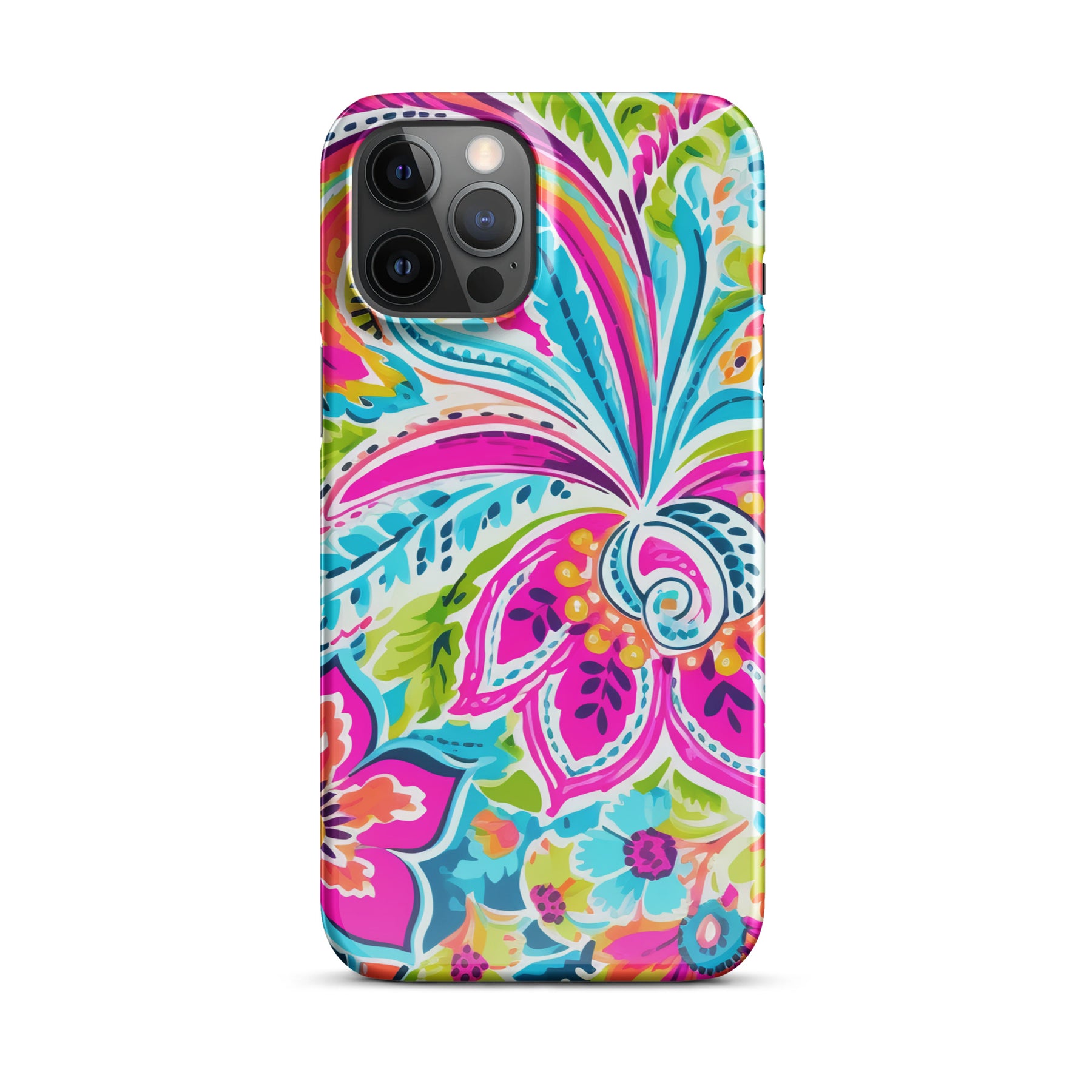 Colorful flowers Snap case for iPhone®