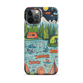 Camping #2 Snap case for iPhone®