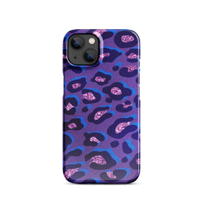 Purple Leopard  Snap case for iPhone®