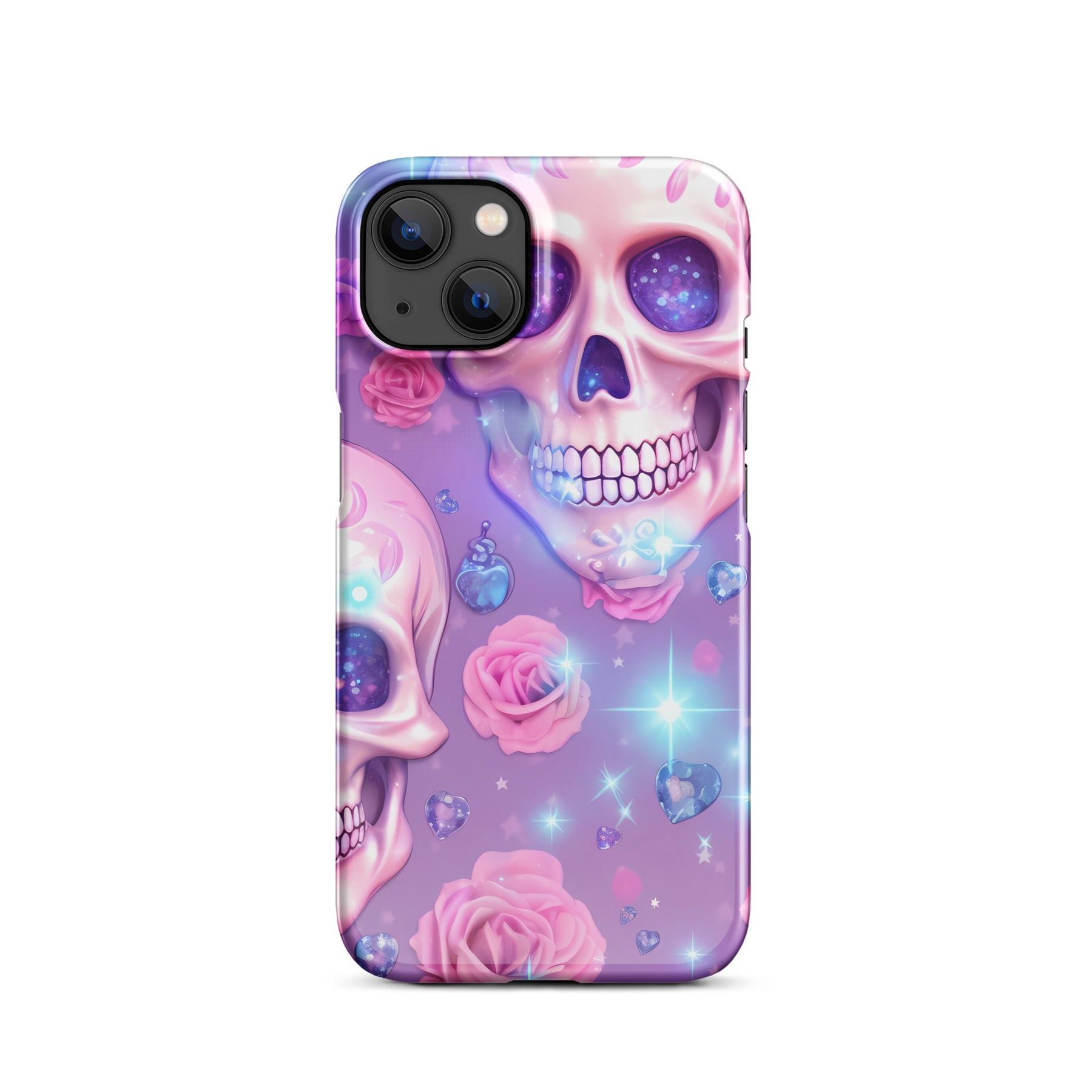 Pink Skull Snap case for iPhone®