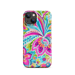 Colorful flowers Snap case for iPhone®