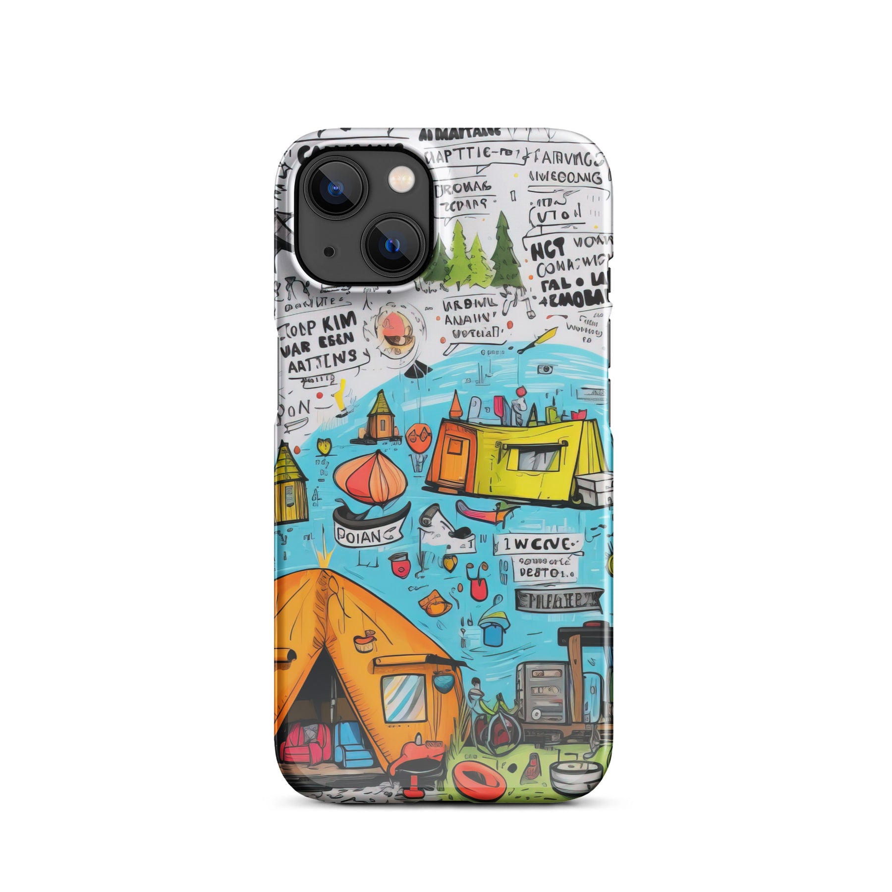 Camping Snap case for iPhone®