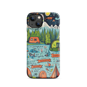 Camping #2 Snap case for iPhone®