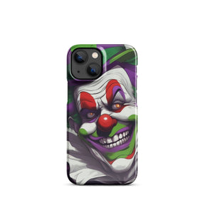 Spooky Clown Snap case for iPhone®