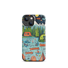 Camping #2 Snap case for iPhone®