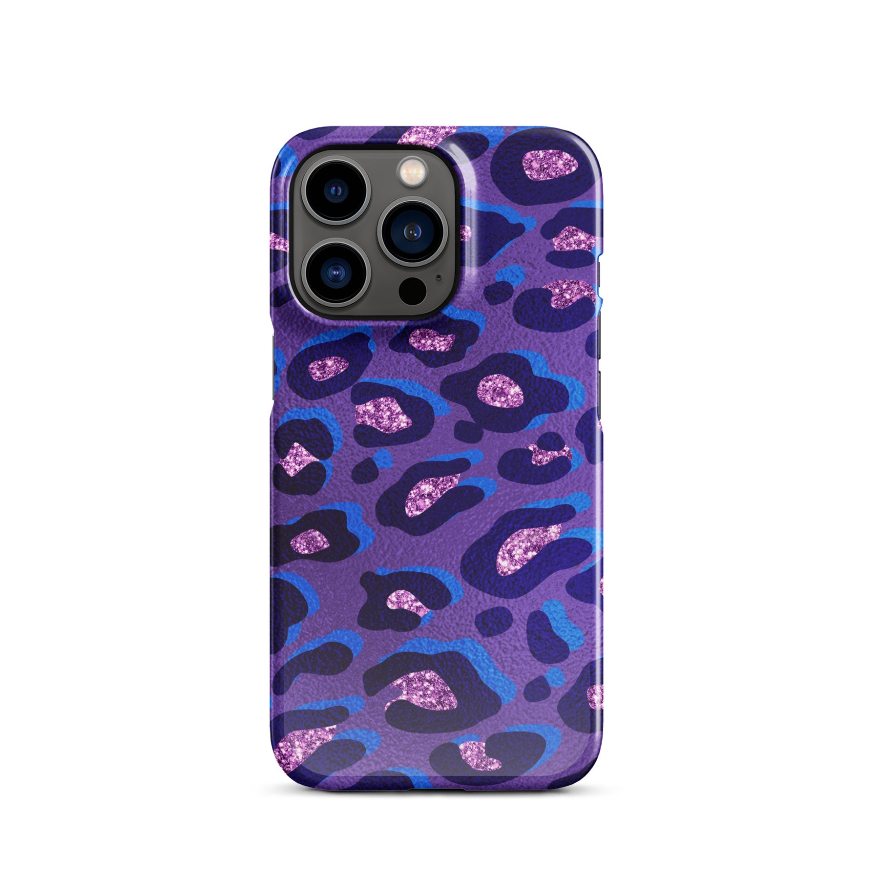 Purple Leopard  Snap case for iPhone®