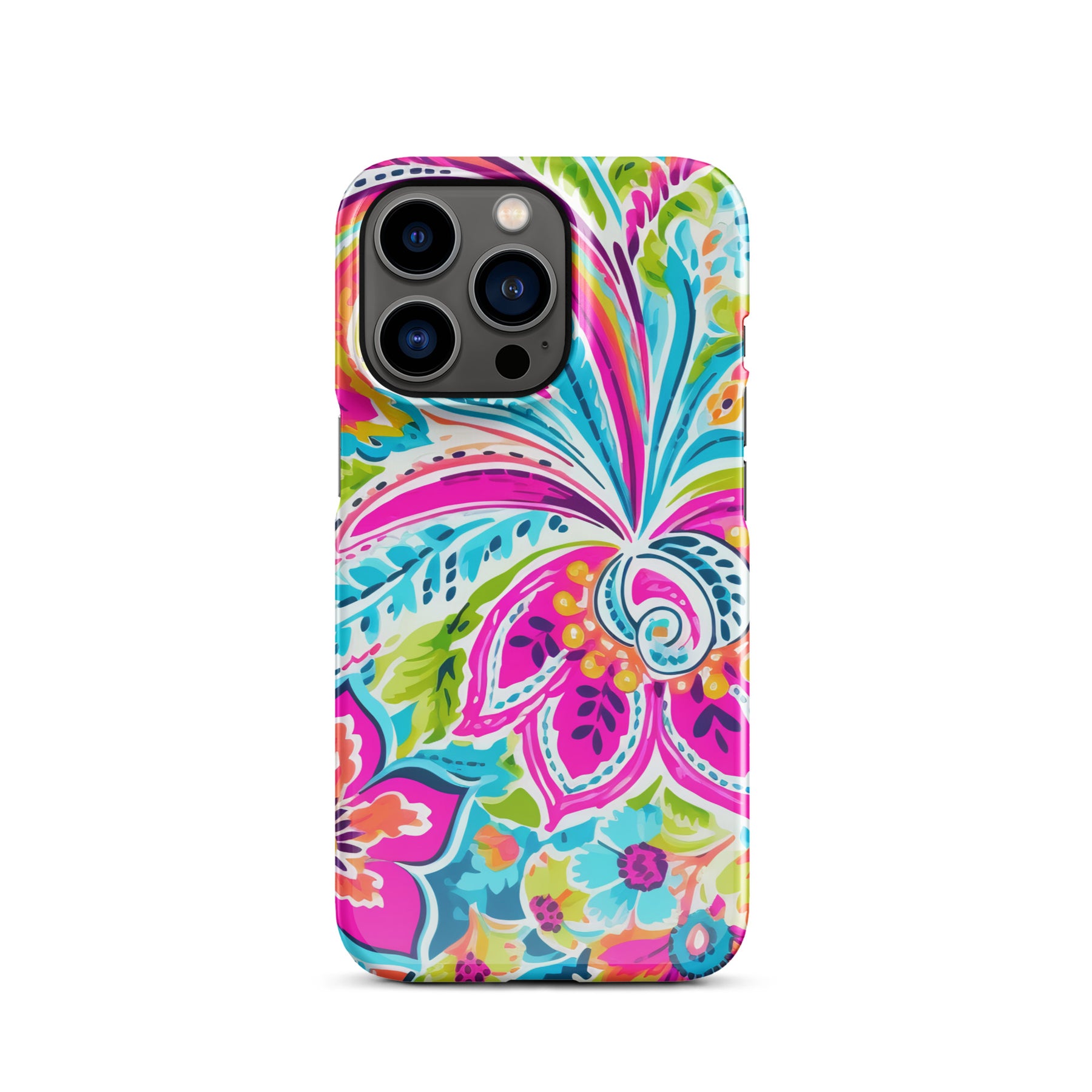 Colorful flowers Snap case for iPhone®