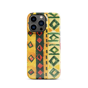 African-Motif Snap case for iPhone®