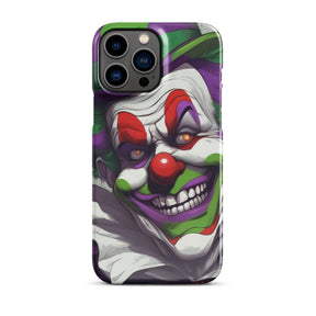 Spooky Clown Snap case for iPhone®