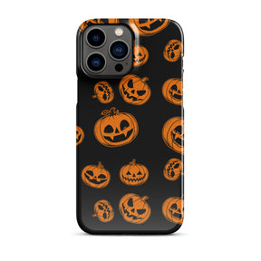 Pumpkin Face Snap case for iPhone®