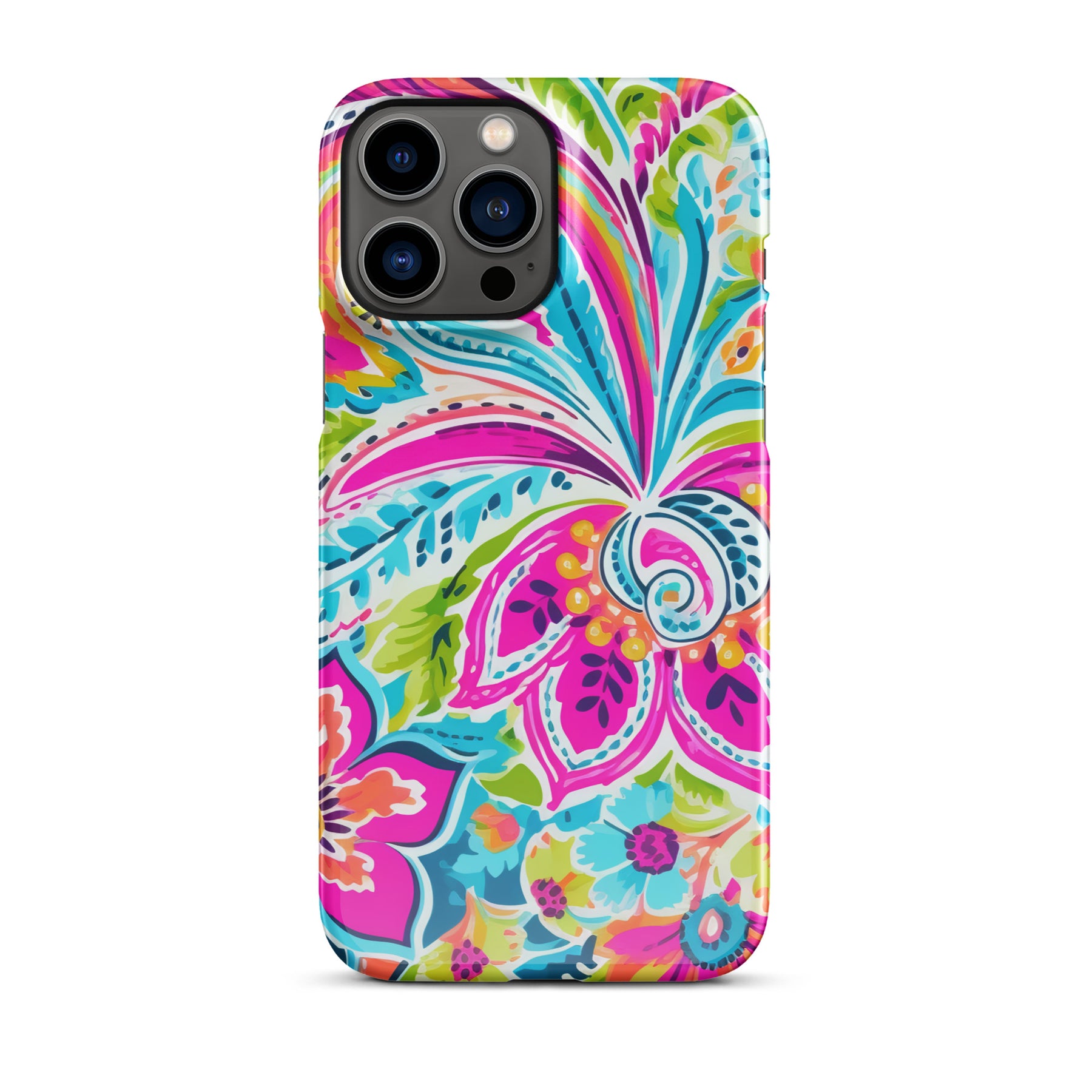 Colorful flowers Snap case for iPhone®