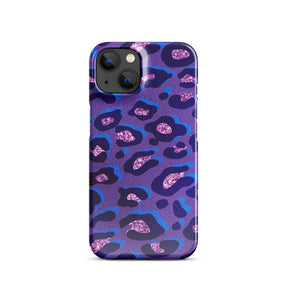 Purple Leopard  Snap case for iPhone®