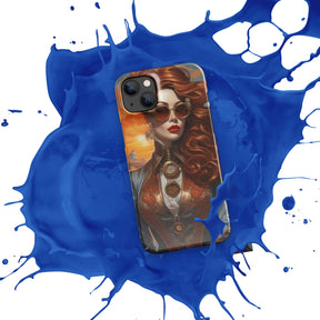 Steampunk Girl Snap case for iPhone®