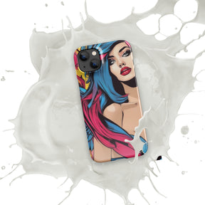 Illustrator girl 2 Snap case for iPhone®