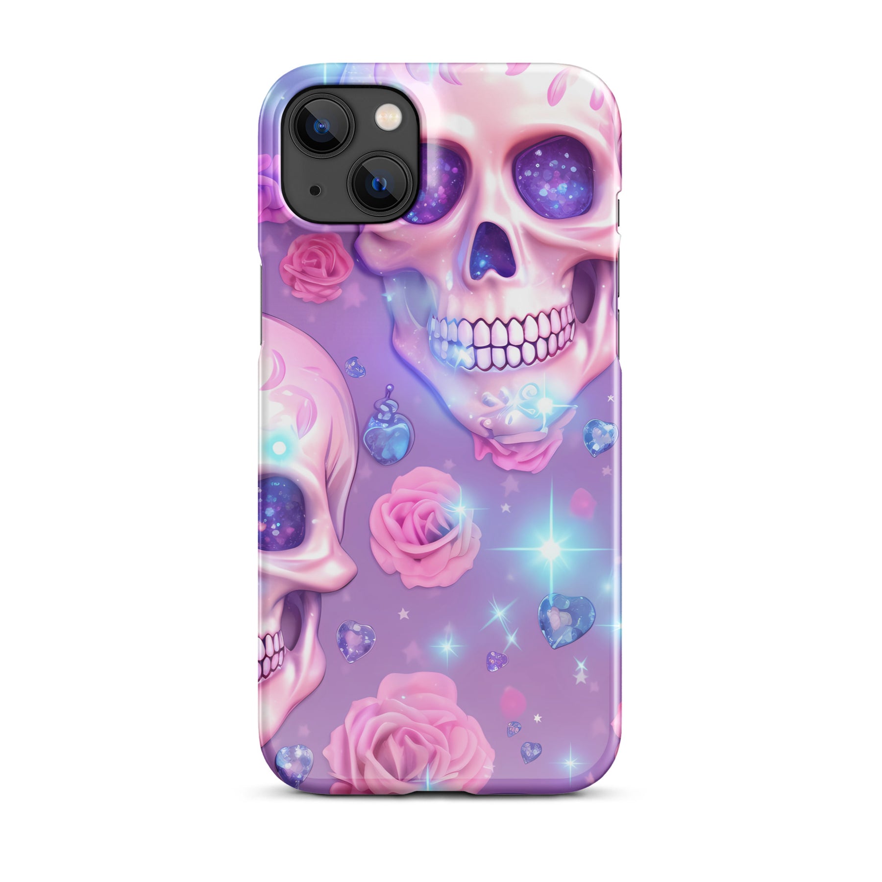 Pink Skull Snap case for iPhone®