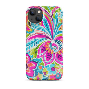 Colorful flowers Snap case for iPhone®