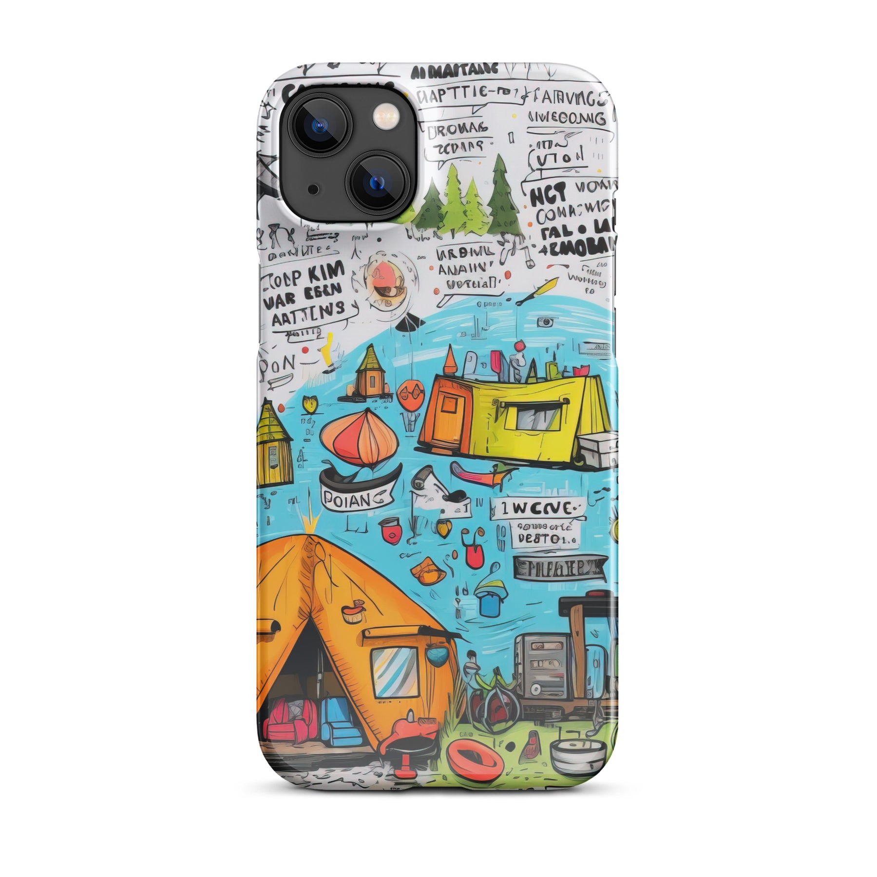 Camping Snap case for iPhone®