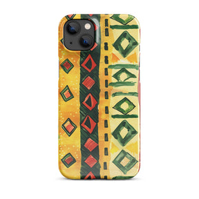 African-Motif Snap case for iPhone®