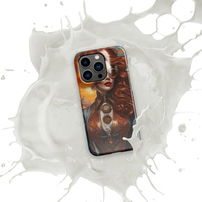 Steampunk Girl Snap case for iPhone®