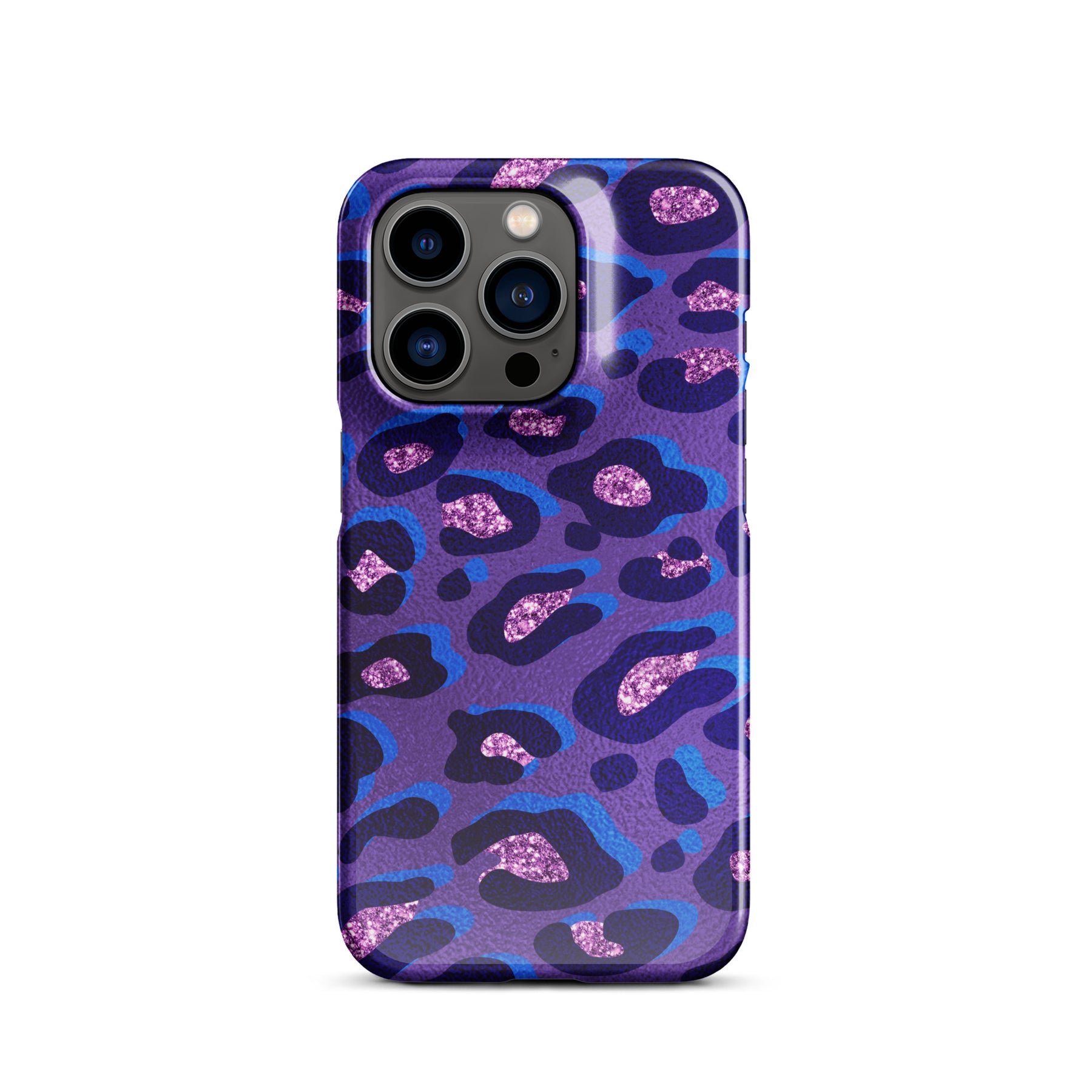 Purple Leopard  Snap case for iPhone®