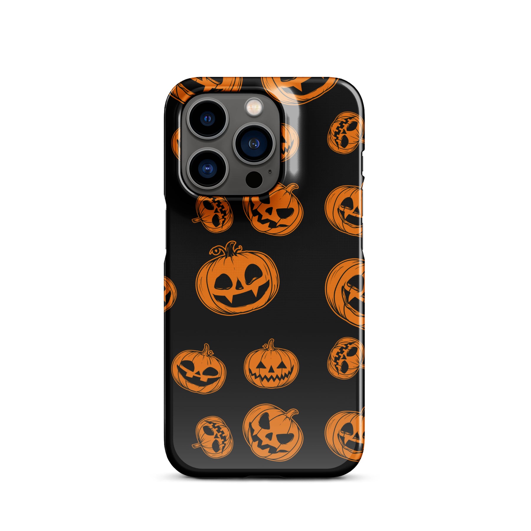 Pumpkin Face Snap case for iPhone®