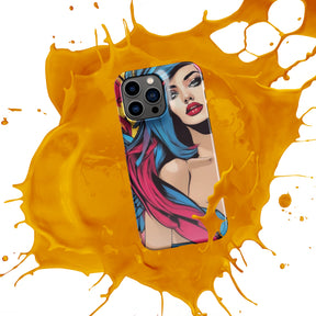 Illustrator girl 2 Snap case for iPhone®