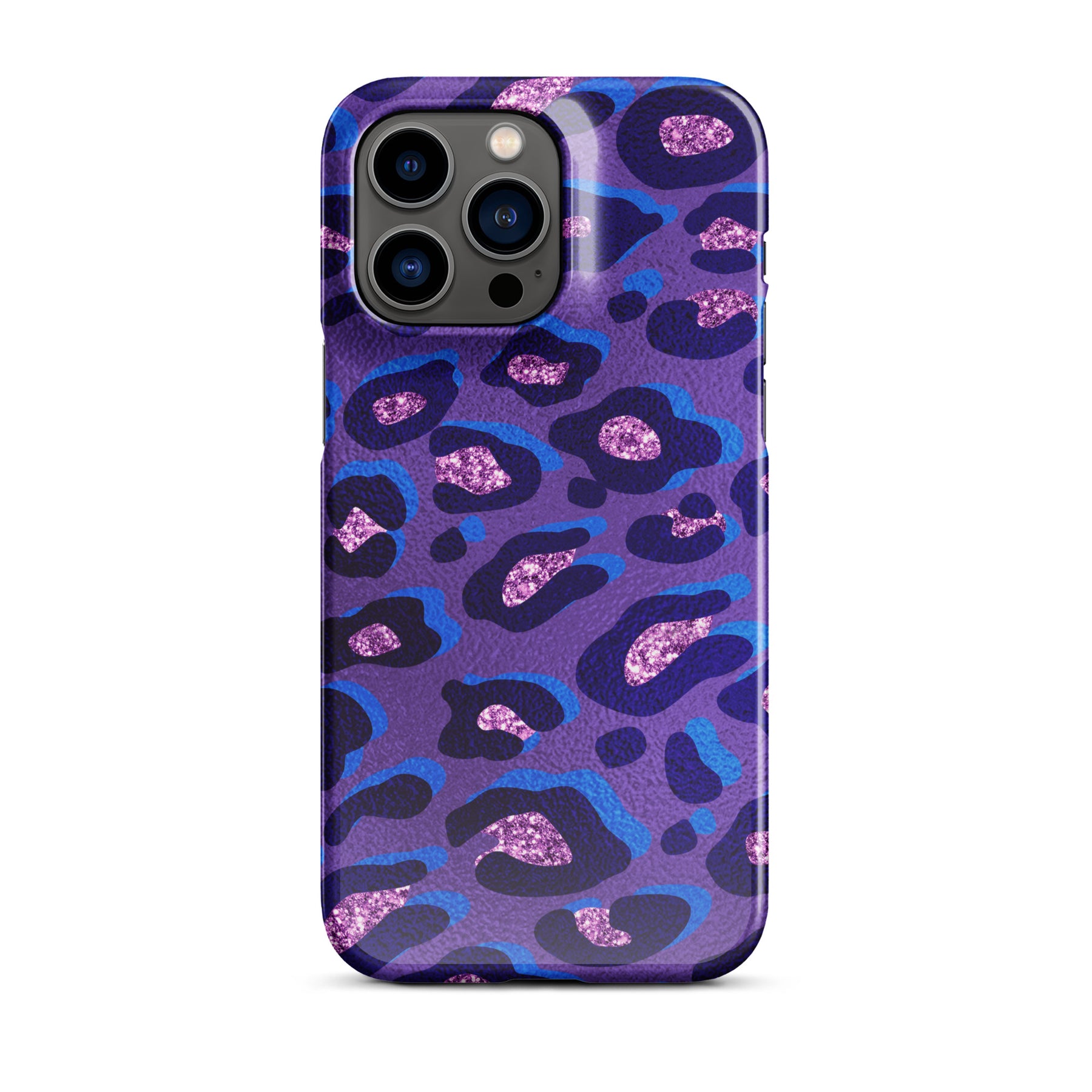 Purple Leopard  Snap case for iPhone®