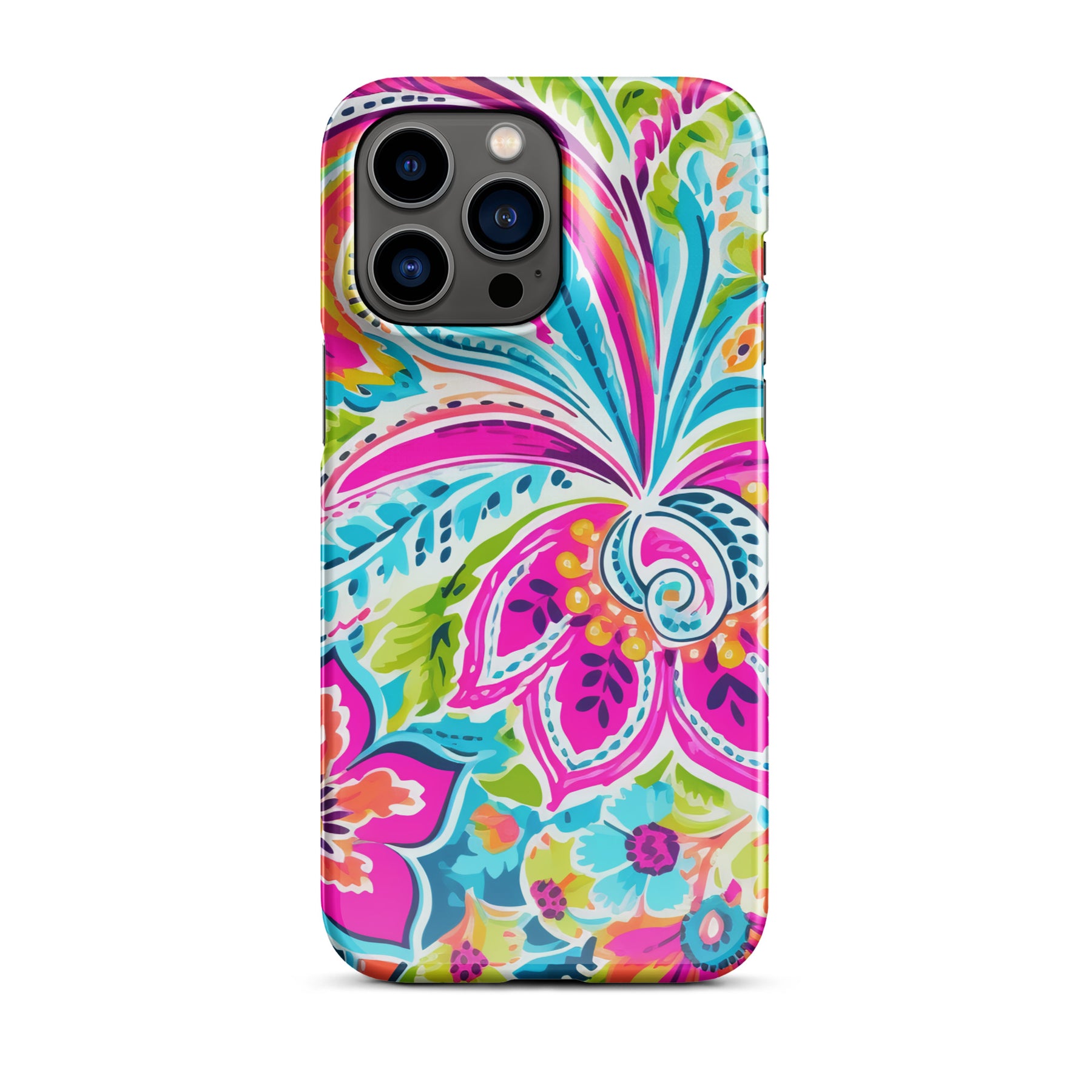 Colorful flowers Snap case for iPhone®