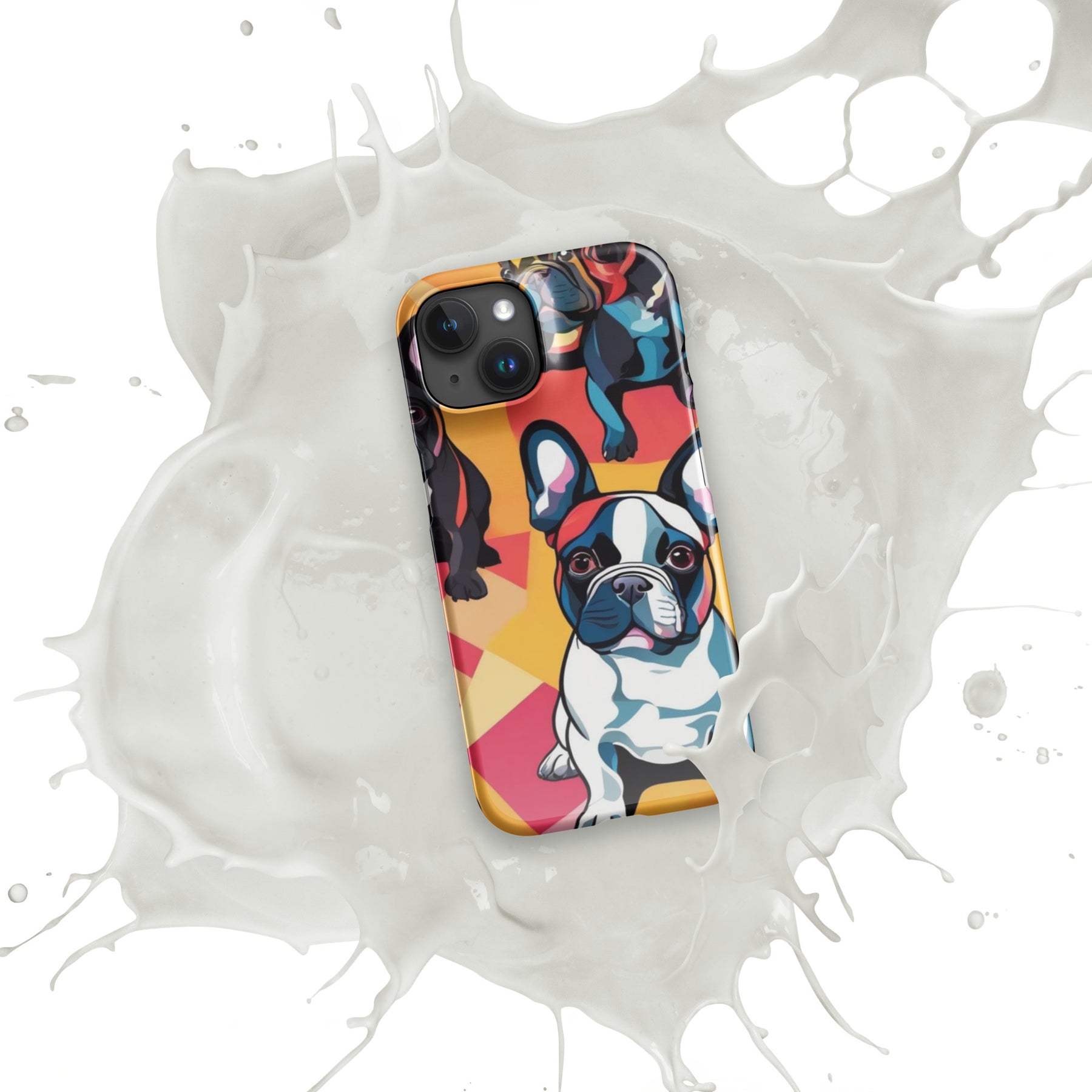 French Bulldog college Snap case for iPhone®