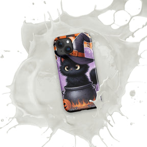 Spooky Black Cat  Snap case for iPhone®