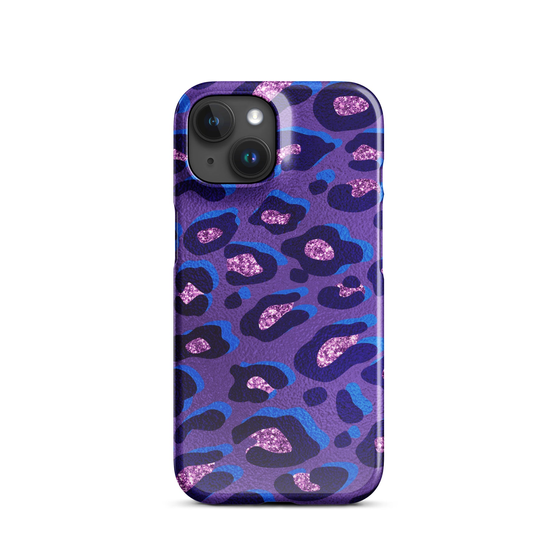 Purple Leopard  Snap case for iPhone®