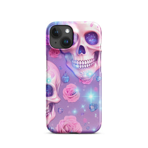 Pink Skull Snap case for iPhone®